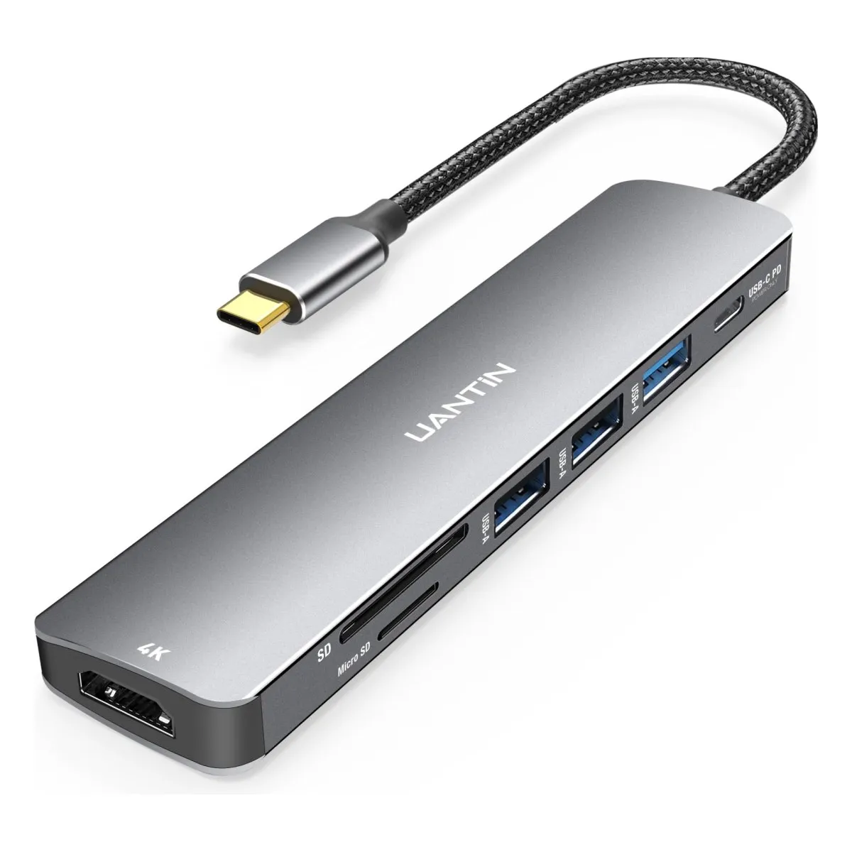 Type-c to 7IN 1  4k