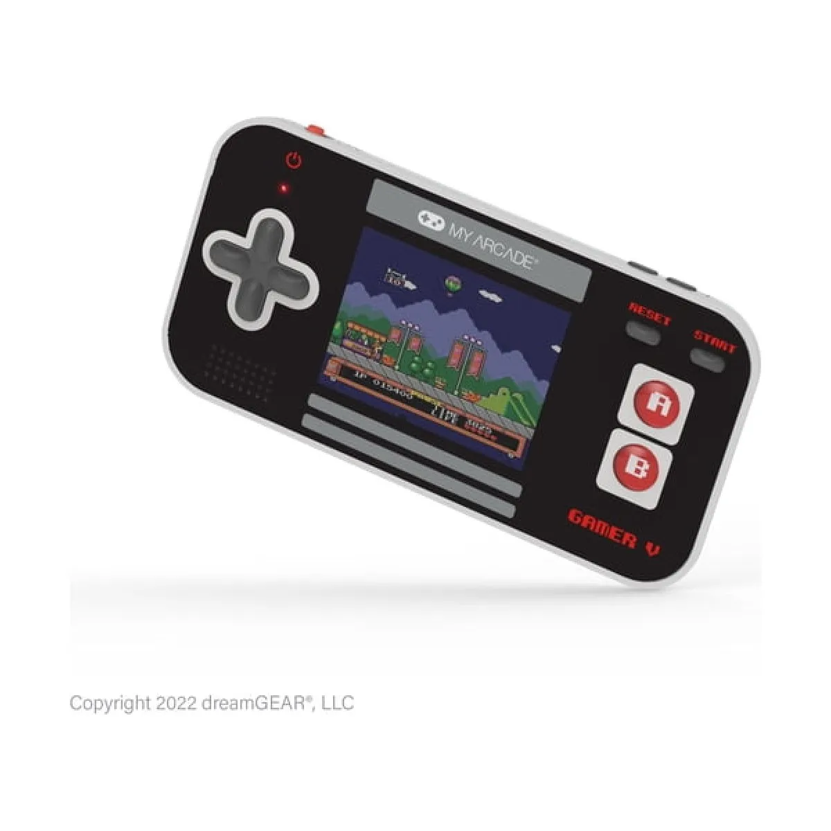 GAMER V PORTABLE TRAY - INCLUDES 15 PCS OF DGUN-2573

• Full color 2.5" screen.
• Built-in speaker with volume control.
• Powered by 3 AA batteries (not included).
• Perfect for travel.
• Take your games anywhere.
• Packed with 220 built-in games (8-