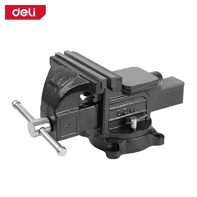 6" Heavy Duty Iron Bench Vice - 6'' ﺔﻣﺰﻠﻣ ﺔﻟوﺎط ﺔﻛﺮﺤﺘﻣ