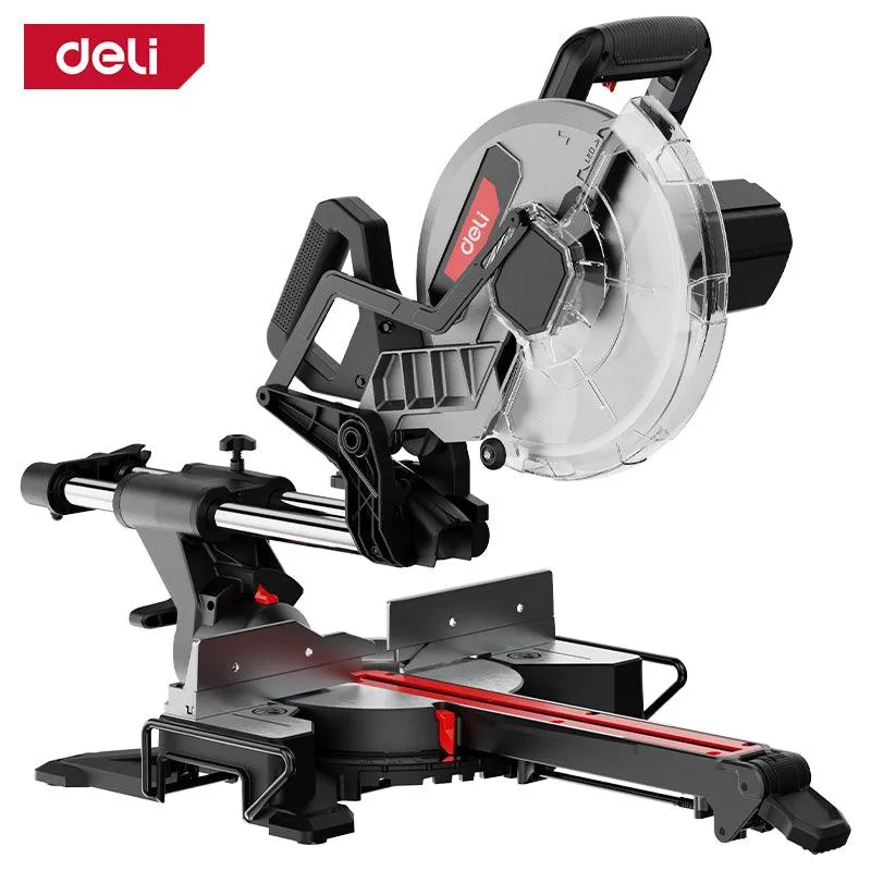 Deli 2000W Miter Saw 255mm Red Series - منشار خشب