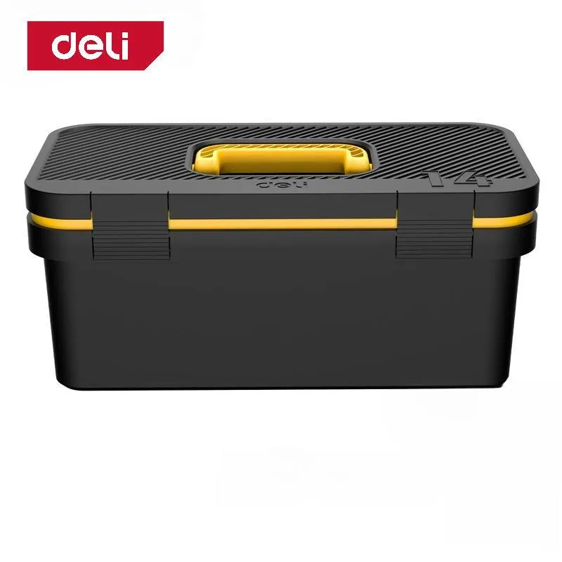 Deli 14" Fashion Tool Box - صندوق أدوات