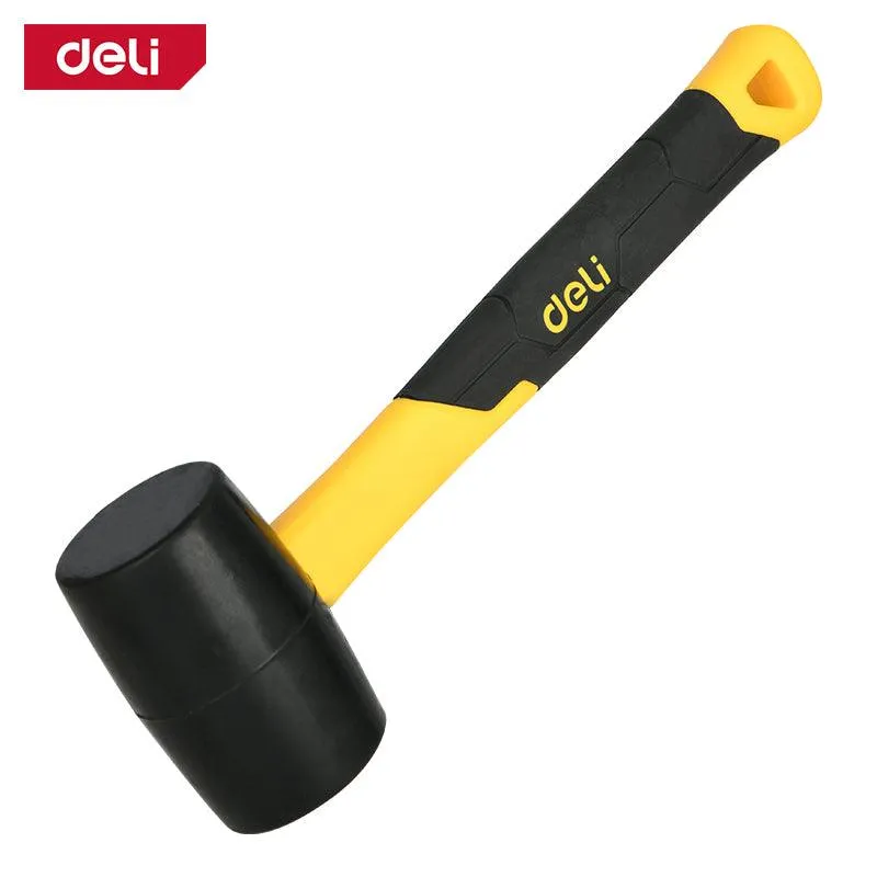 Deli 8oz Rubber Hammer - مطرقة كوتشوك
