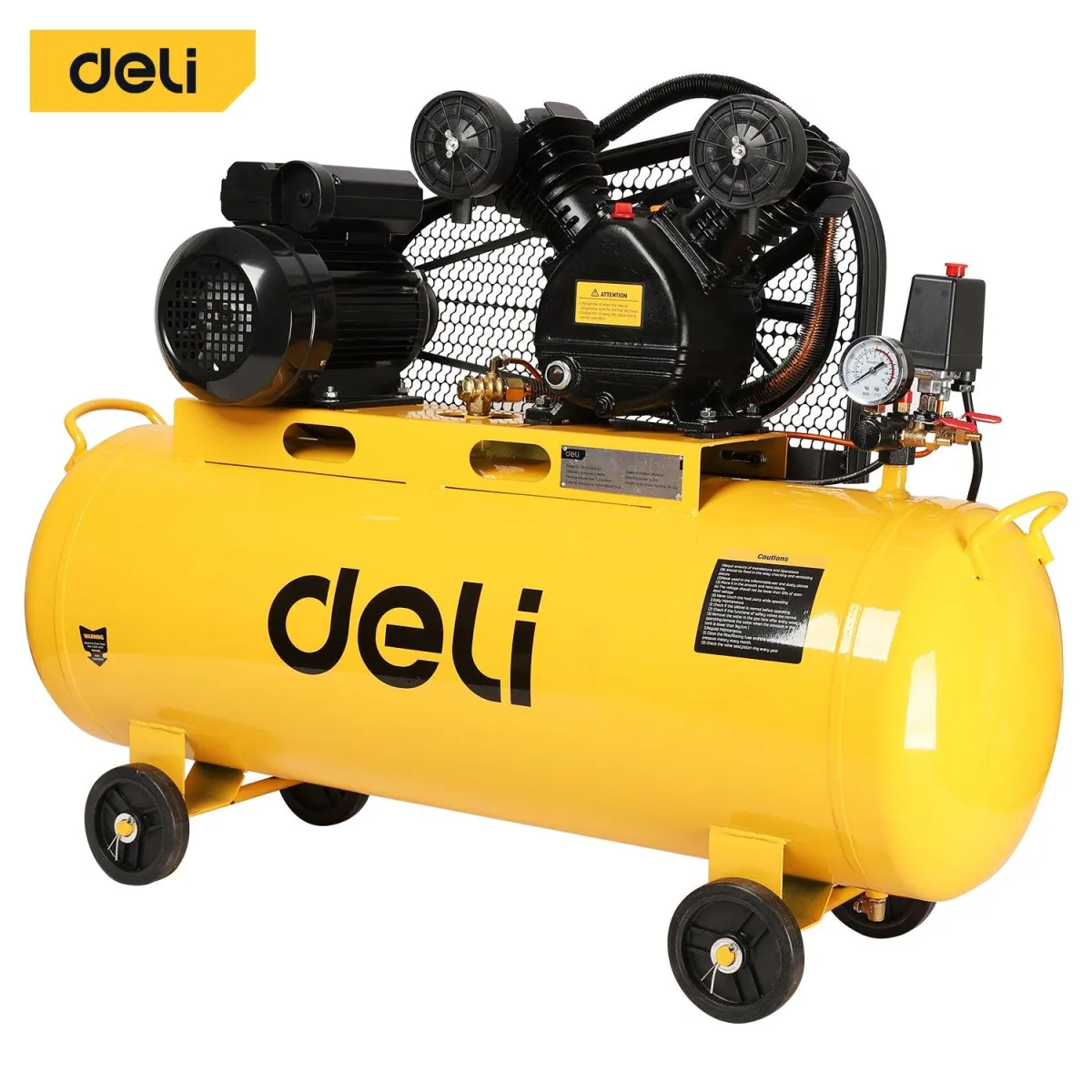 Deli Air Compressor (100L - 3HP) - كومبرسور هواء
