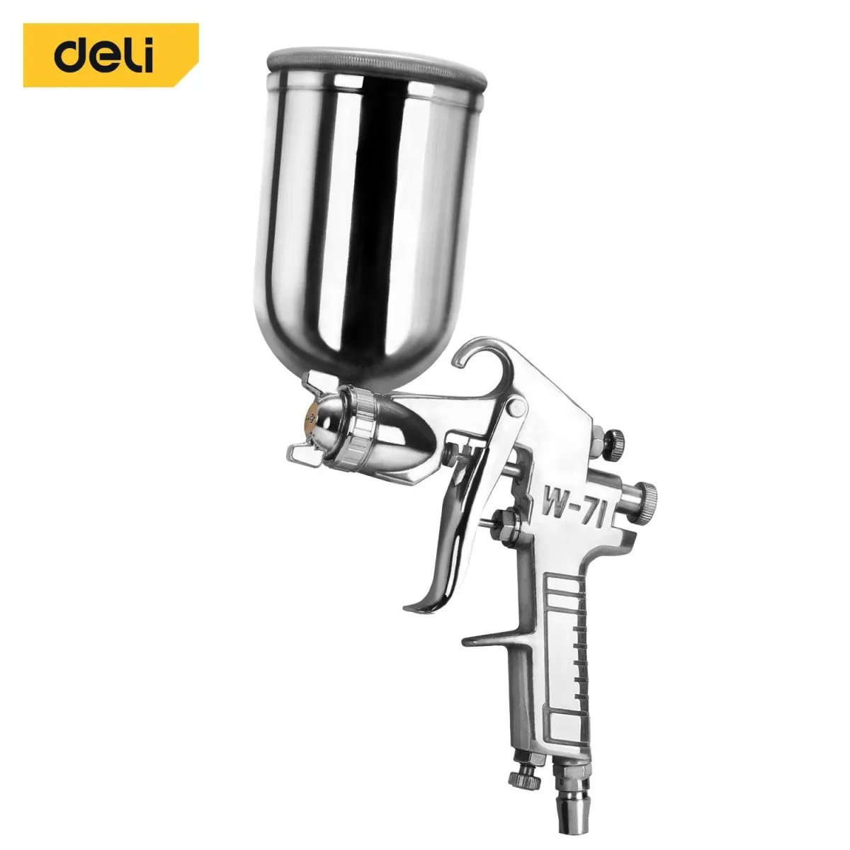 Deli 400cc Air Spray Gun - فرد رش بويا طاسة من الاعلى