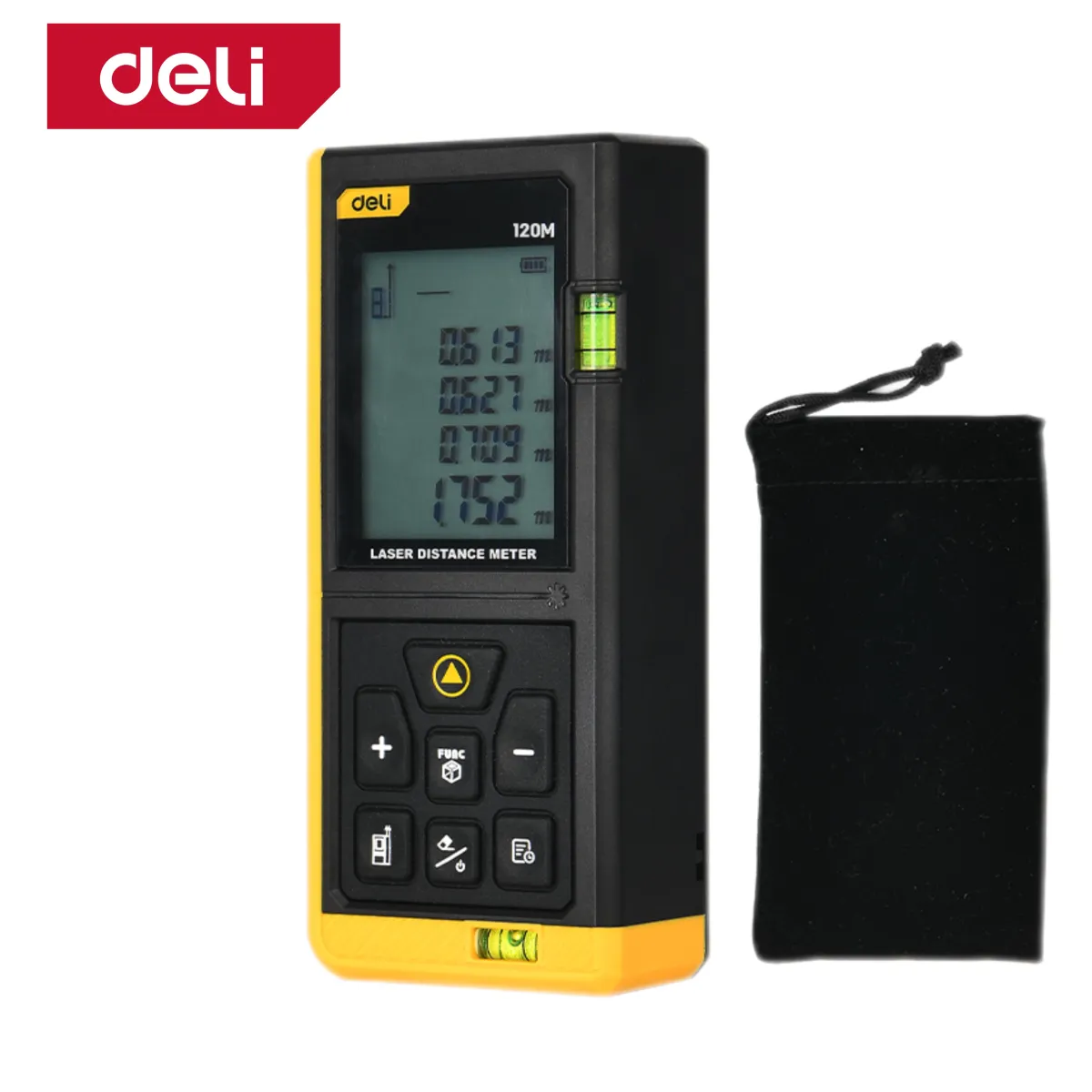 Deli Laser Distance Measurer (120m) - متر ليزر