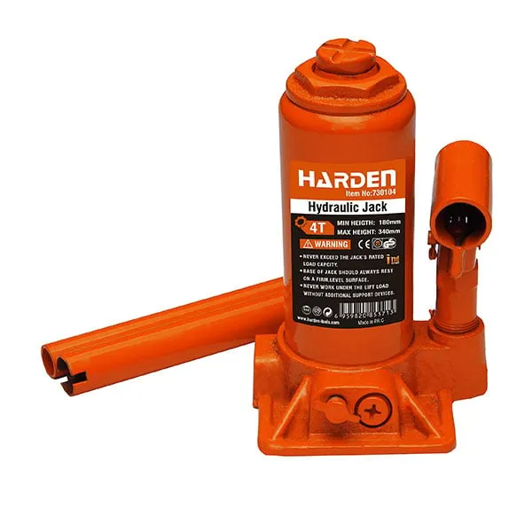 4 Ton Heavy Duty Hydraulic Bottle Jack - عفريت قنينة