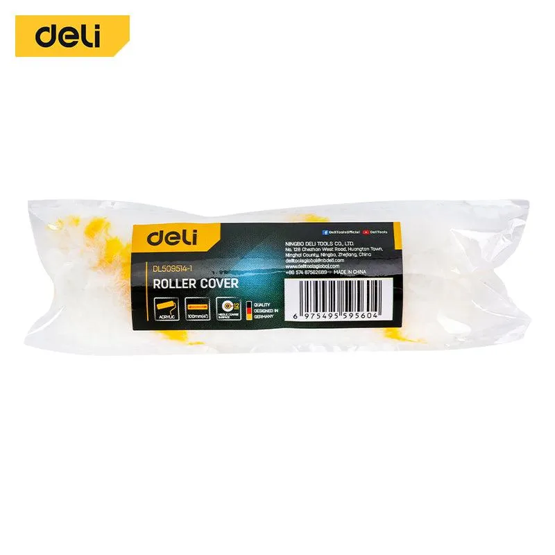 Deli 4" Mini Paint Roller Cover - خرطوشة رول دهان