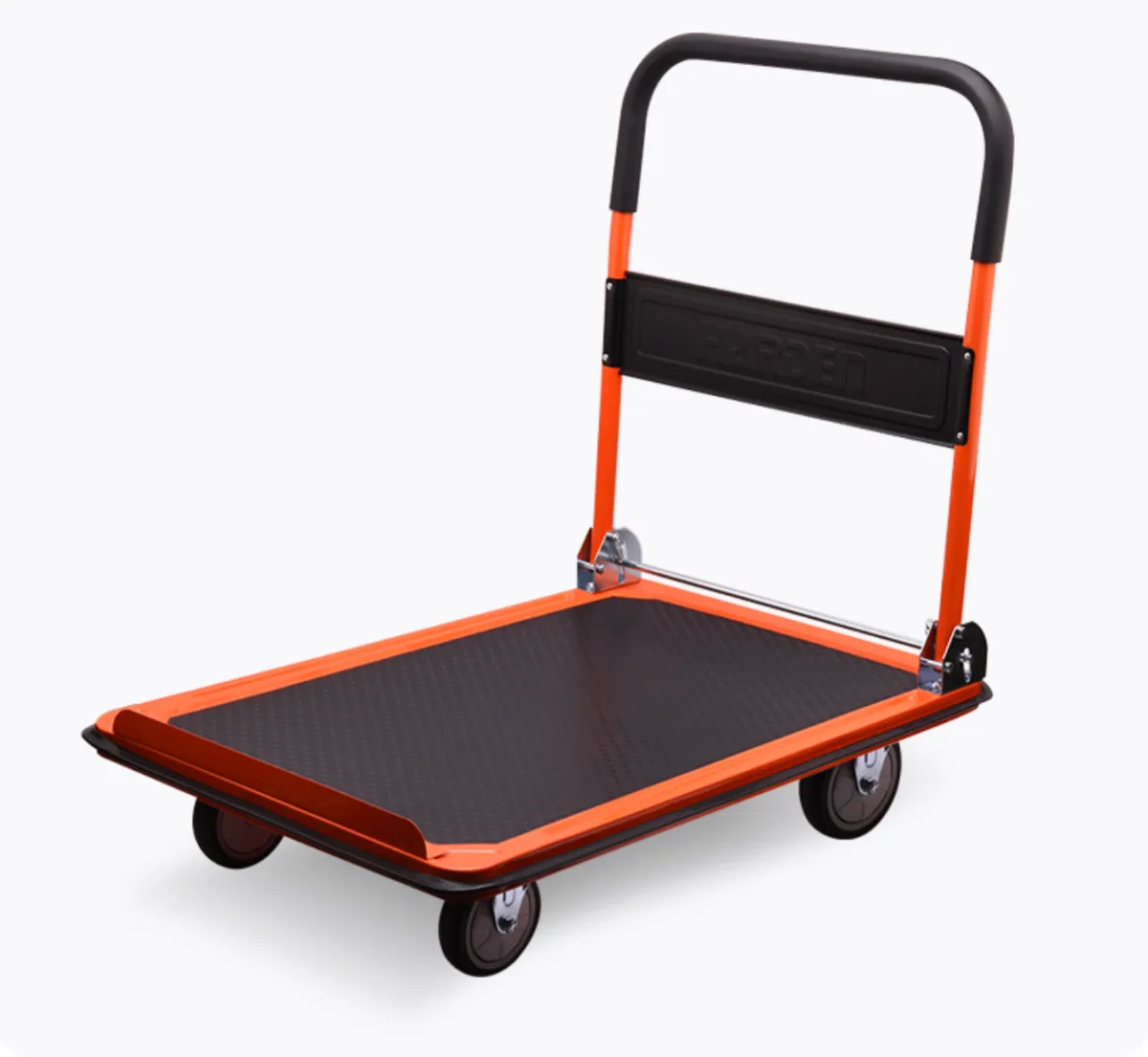 Foldable Flat Trolley Cart 300KG (H:90 x L:87 x W:61cm) - عربة كراجة عدة