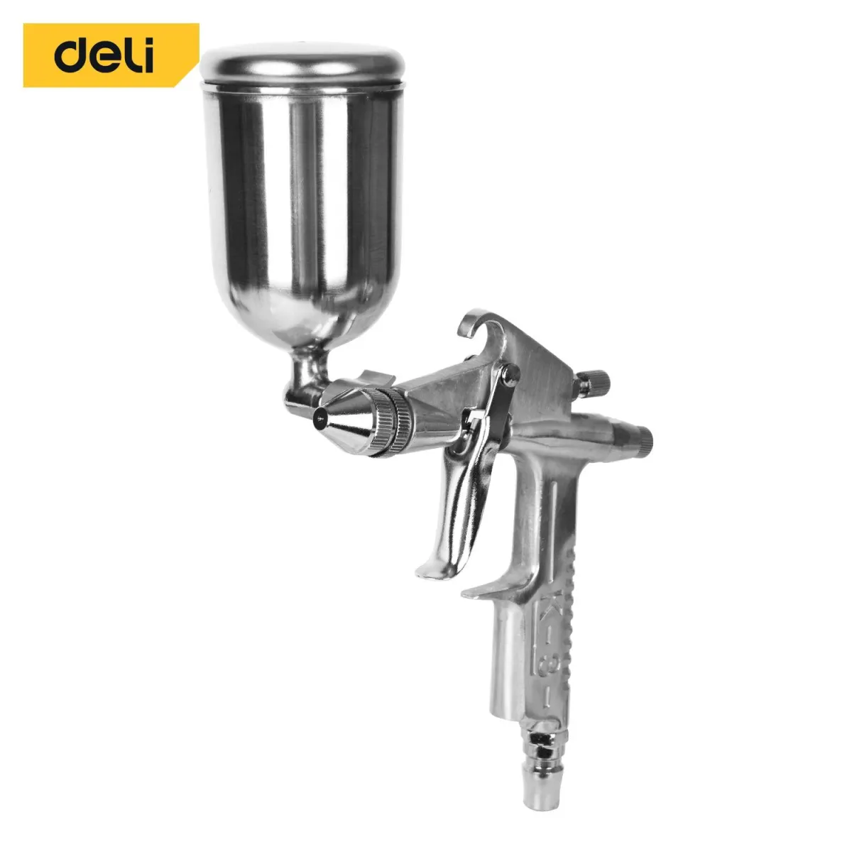 Deli 100cc Air Spray Gun - فرد رش بويا طاسة من الاعلى