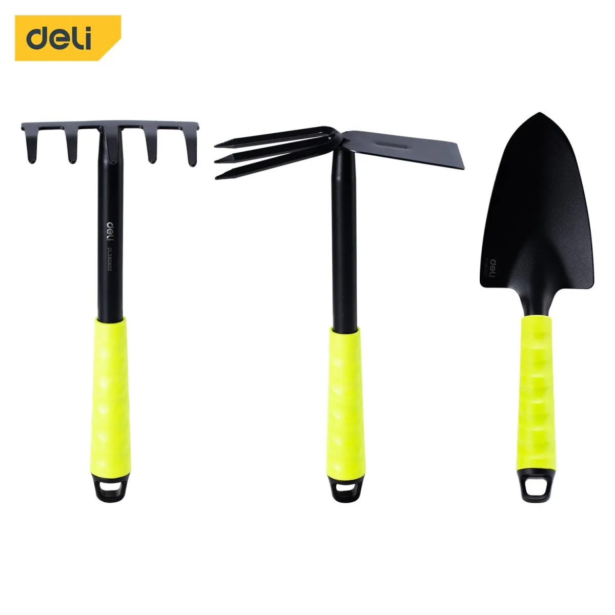 Deli 3 Pieces Gardening Tool Set - مجموعة أدوات حديقة 3 قطع
