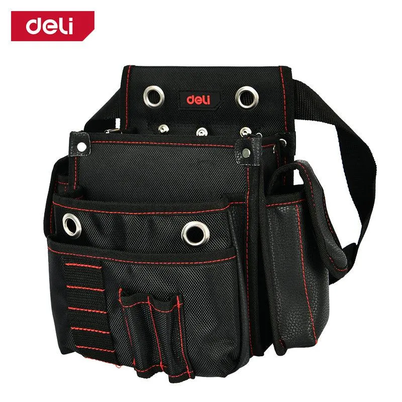 Deli Tool Pouch Bag (Red Series) (25x11x25cm) - شنطة أدوات