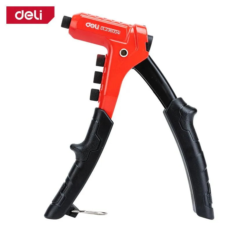Deli 8" Professional Hand Riveter - بانسة تباشيم (ستانلس-حديد-المنيوم)