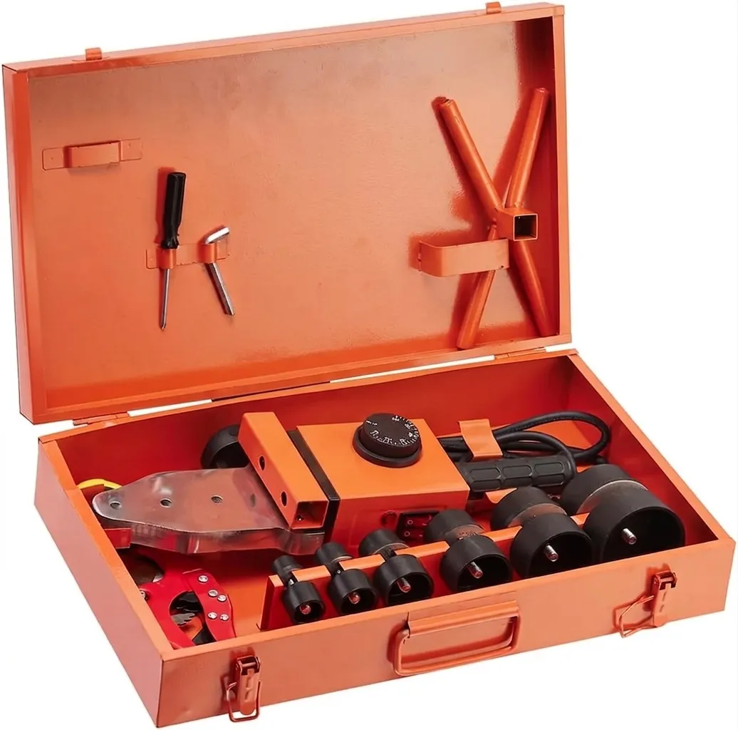 2000W Plastic Pipe Welder (PPR Machine) - 20-63mm Heads - ماكينة لحام PPR