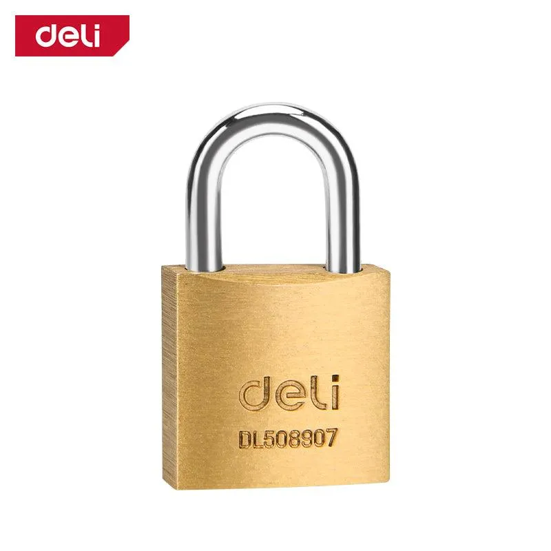 Deli Brass Padlock (20mm) - قفل نحاس