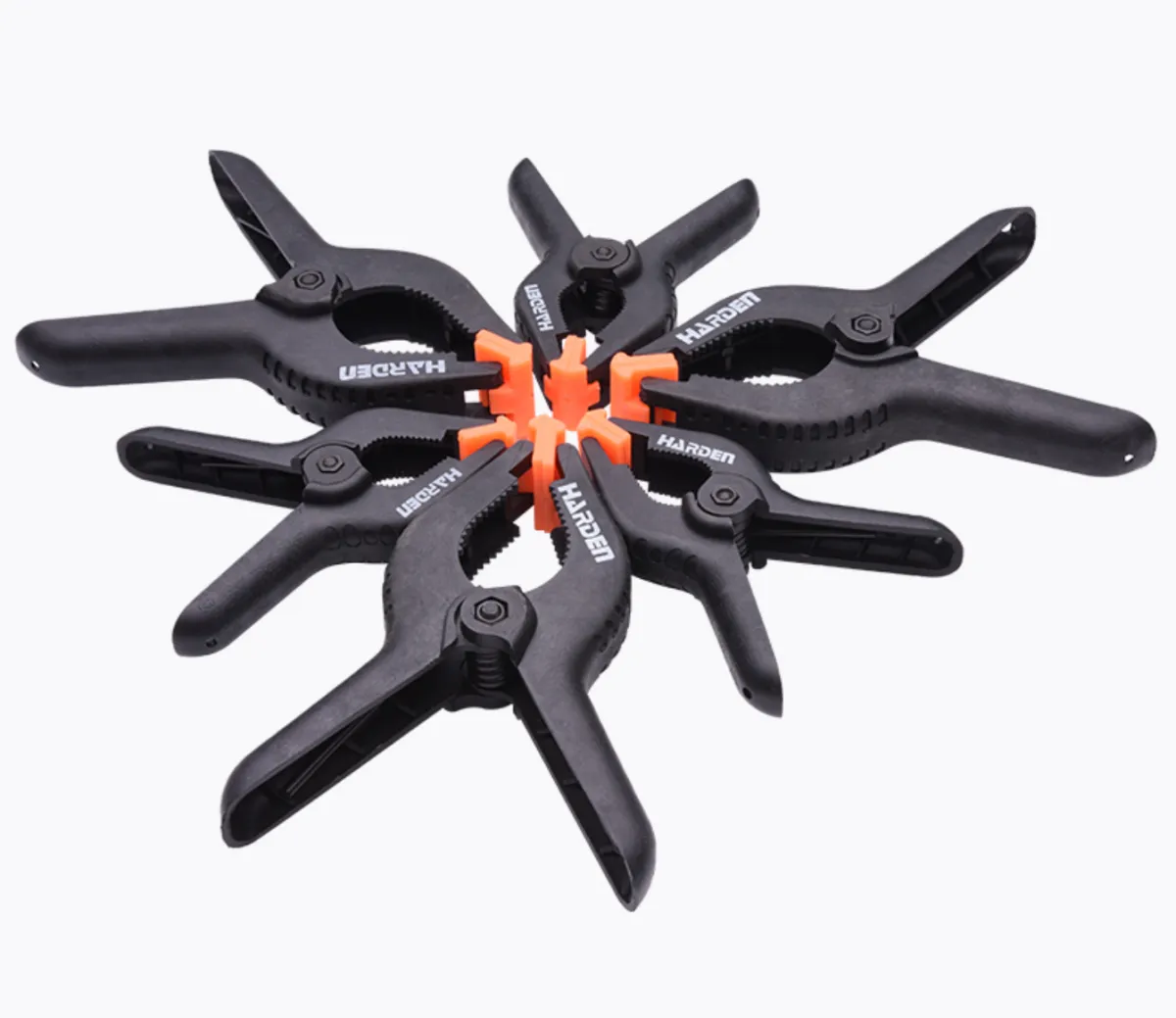4" Spring Clamp 6Pcs Set - طقم ملاقط