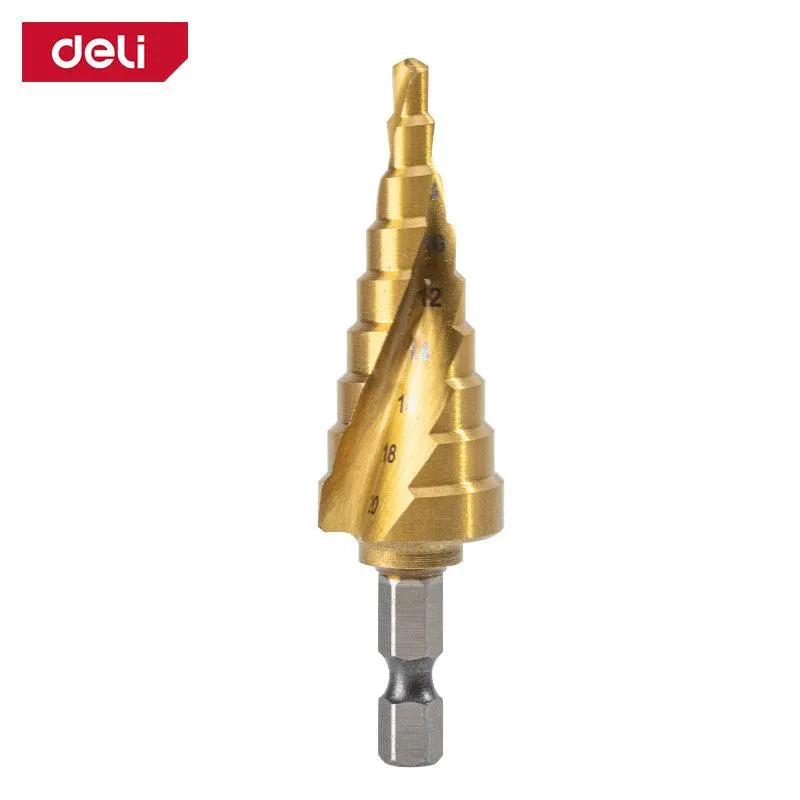 Deli Step Drill Bit (4-20mm) - ريشة بلبل