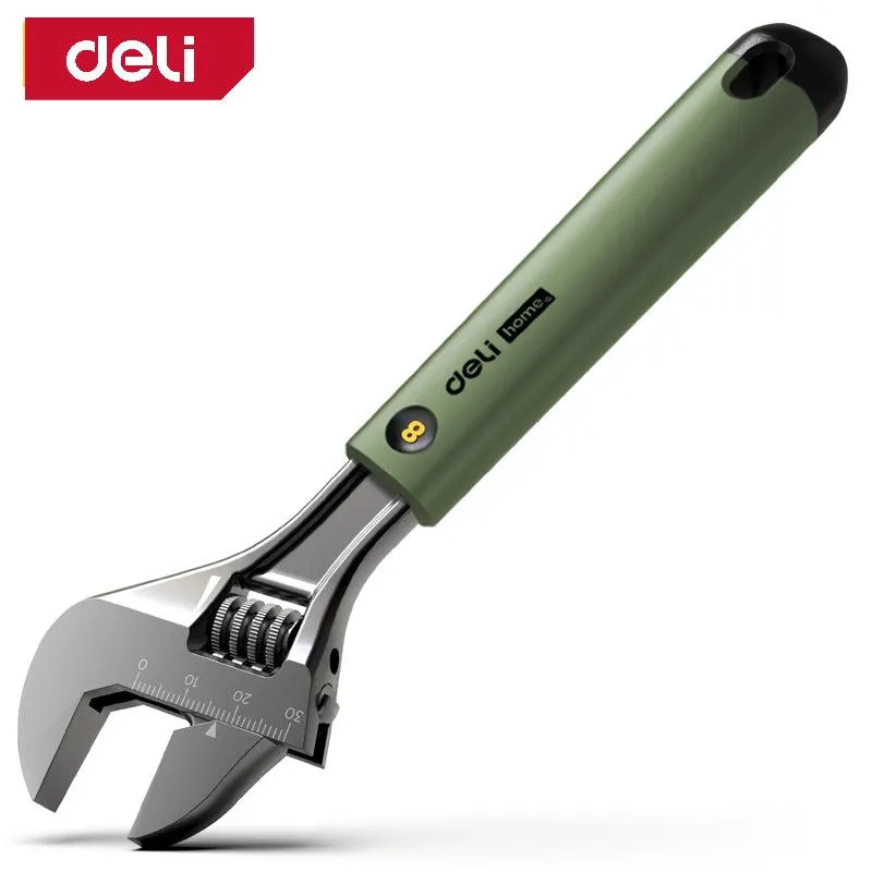 Deli 8" Adjustable Wrench (Home Series) - مفتاح انكليزي