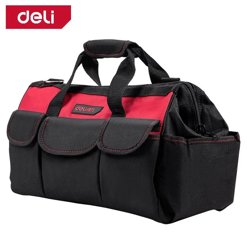 Deli 16" Tool Bag (Red Series) - شنطة أدوات