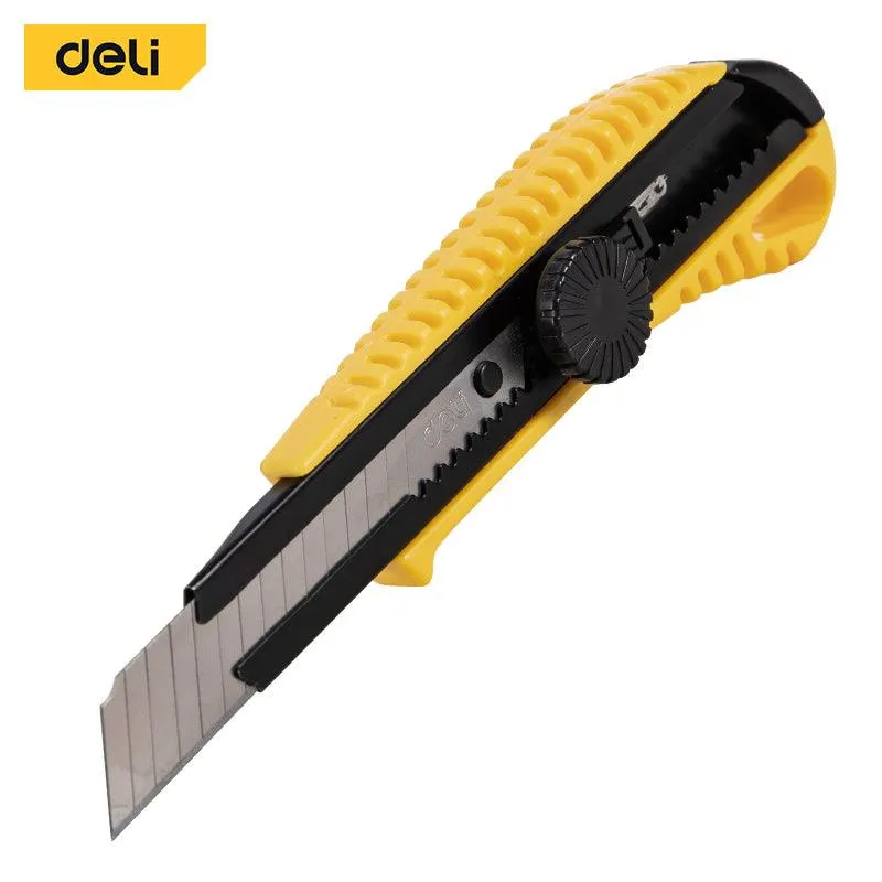 Deli 18mm Cutter - سكين شفرة برم