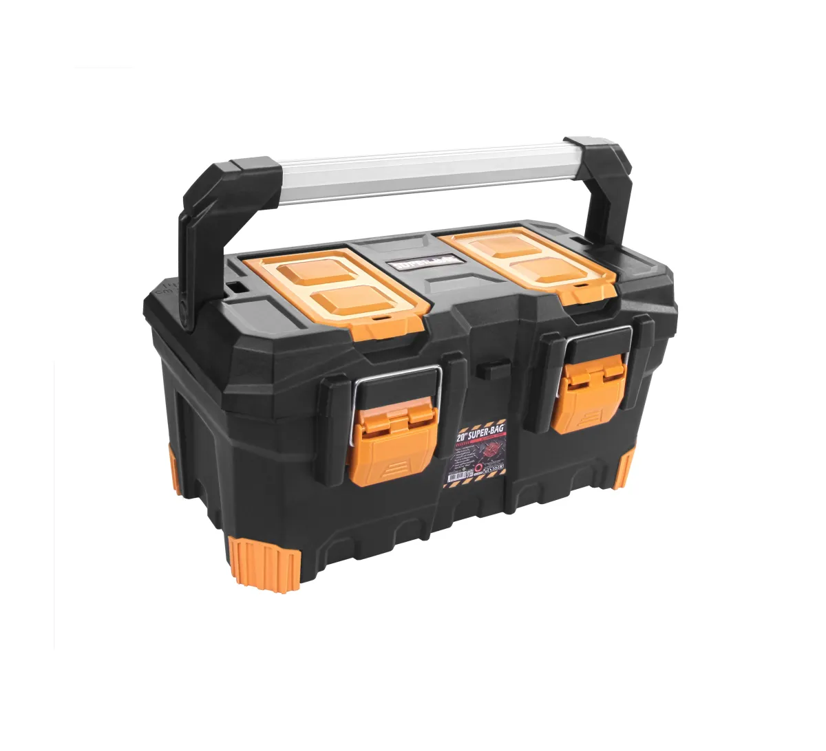 20" Heavy Duty Aluminum Handle Tool Box 50×28.3×24.8cm - صندوق أدوات