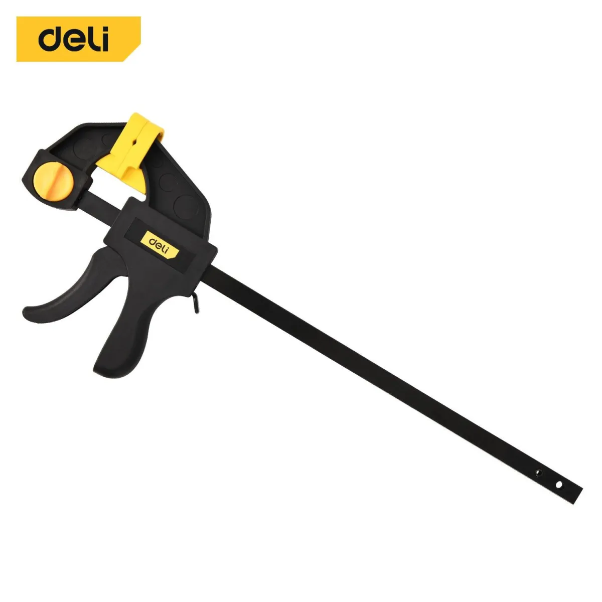 Deli 12" Quick Ratchet Bar Clamp 135Kg - ملزمة بلاستيك صناعية