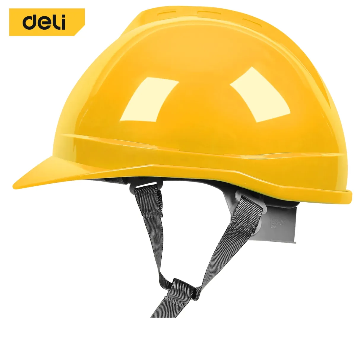 CE Safety Helmet Yellow (Made in Spain) - طاسة حماية موقع ابيض
