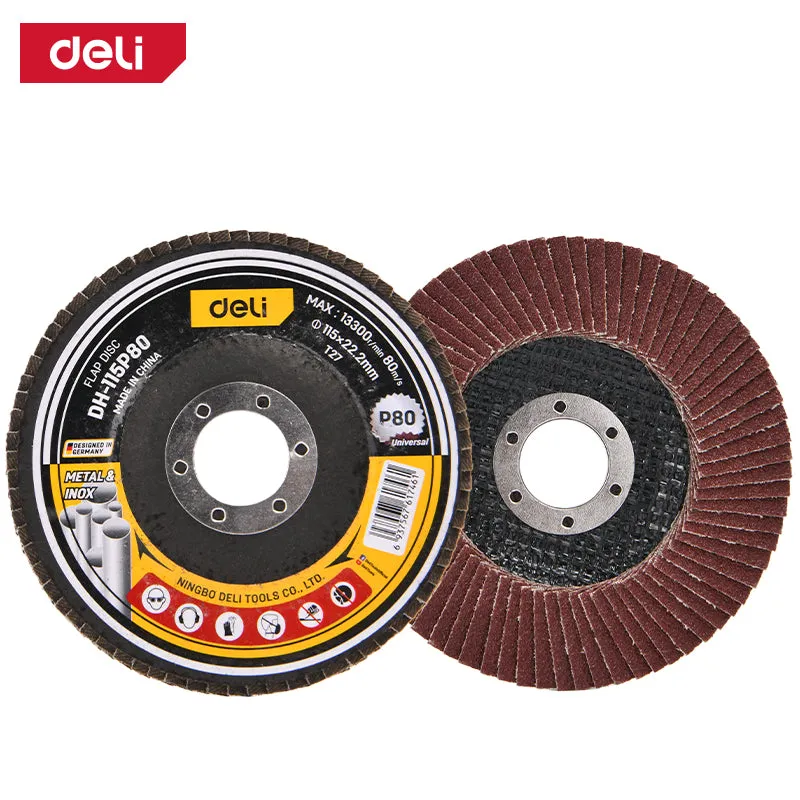 Flap Grinding Disc 115mm (100 Grit) - ديسك مدرج بني