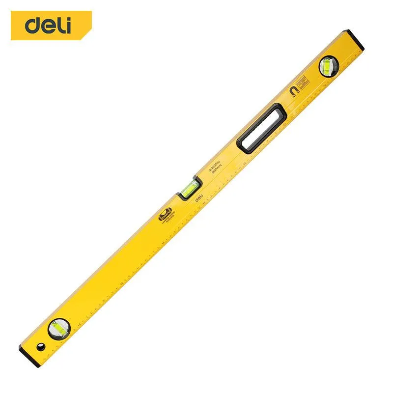 Deli Heavy Duty Magnetic Spirit Level (800mm) - زيبق صناعي مغنطيس