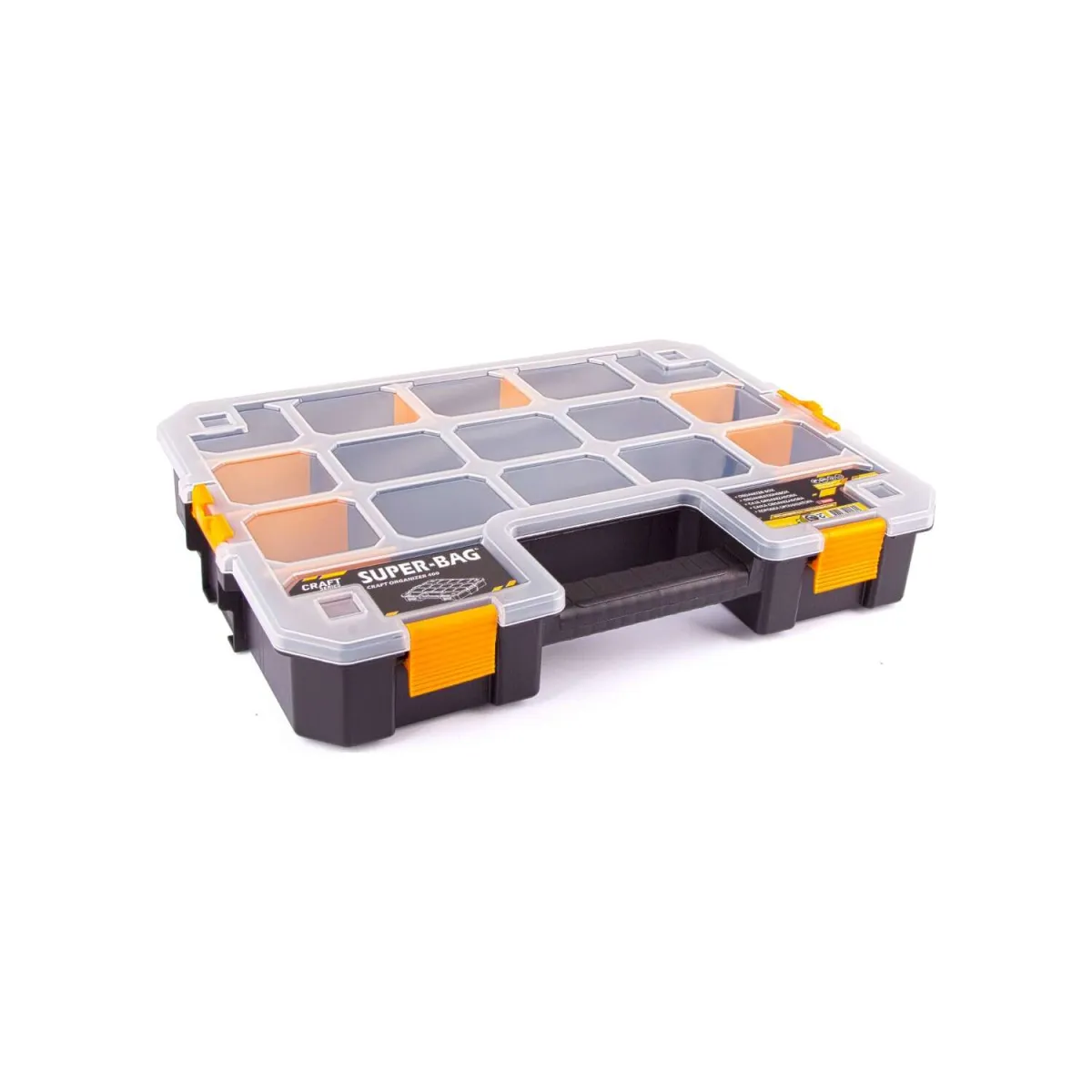 15" Parts Organizer Stackable 37.5x31.4x5 cm - علبة تنظيم قطع
