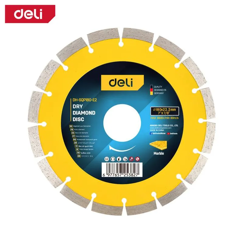 Deli Dry Diamond Disc (180x22.2mm) - قرص الماس الجاف