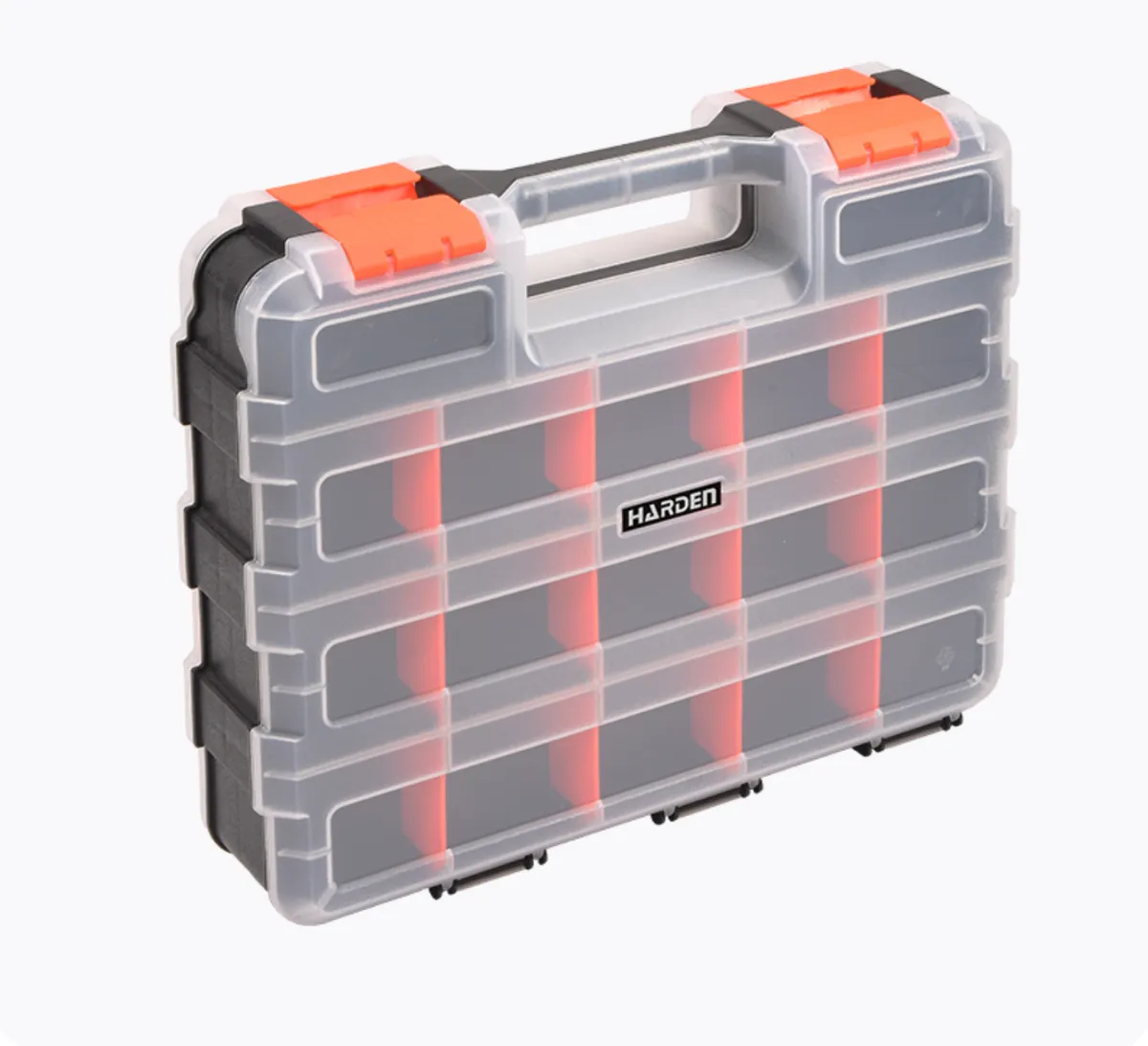 12.5" Heavy Duty Double-Sided Tool Box Organizer - صندوق تخزين أدوات
