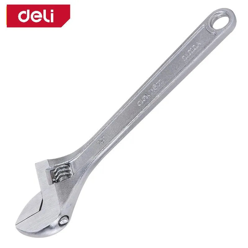 Deli 10" Adjustable Wrench - مفتاح انكليزي
