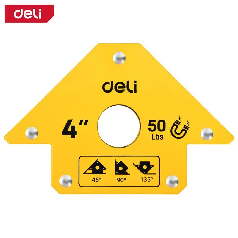 Deli 4" Magnetic Welding Holder (50lbs) - زاوية جمع لحام