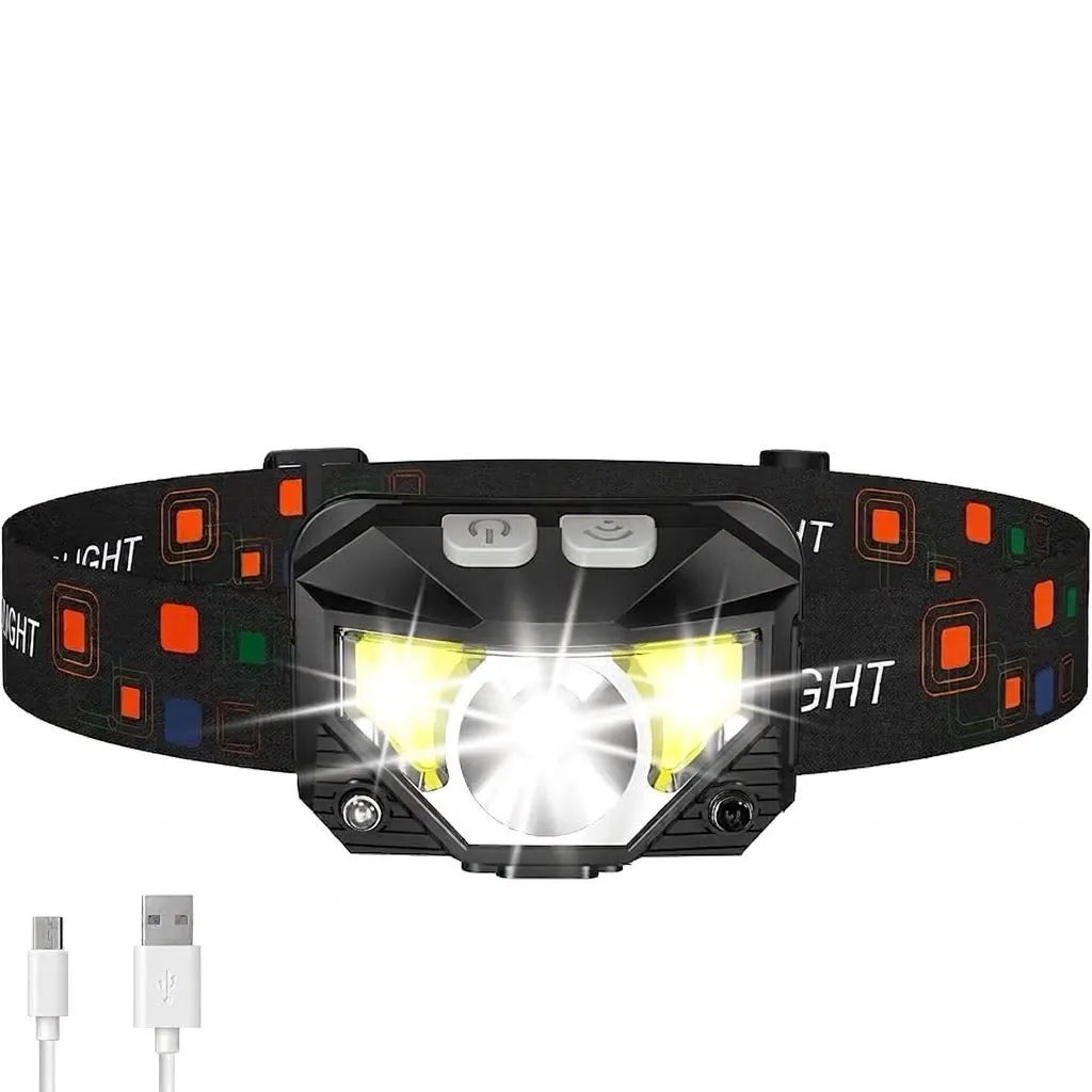 Deli High Lumens Head Lamp - كشاف ضوء بالرأس