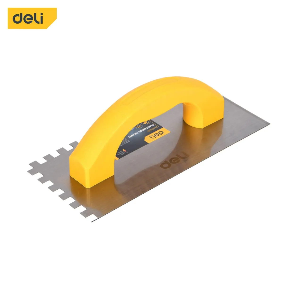 Deli Plastering Trowel (230x100mm) - مالج مسنن