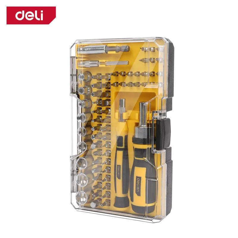 Deli 65 Pcs Precision Screwdriver Set - طقم مفكات نواعم