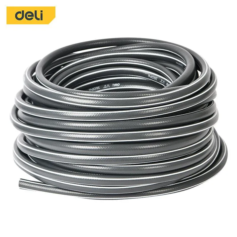 Deli Pvc Hose 1/2" (30m) - 1/2" لفة نبريش مياه بلاستيك