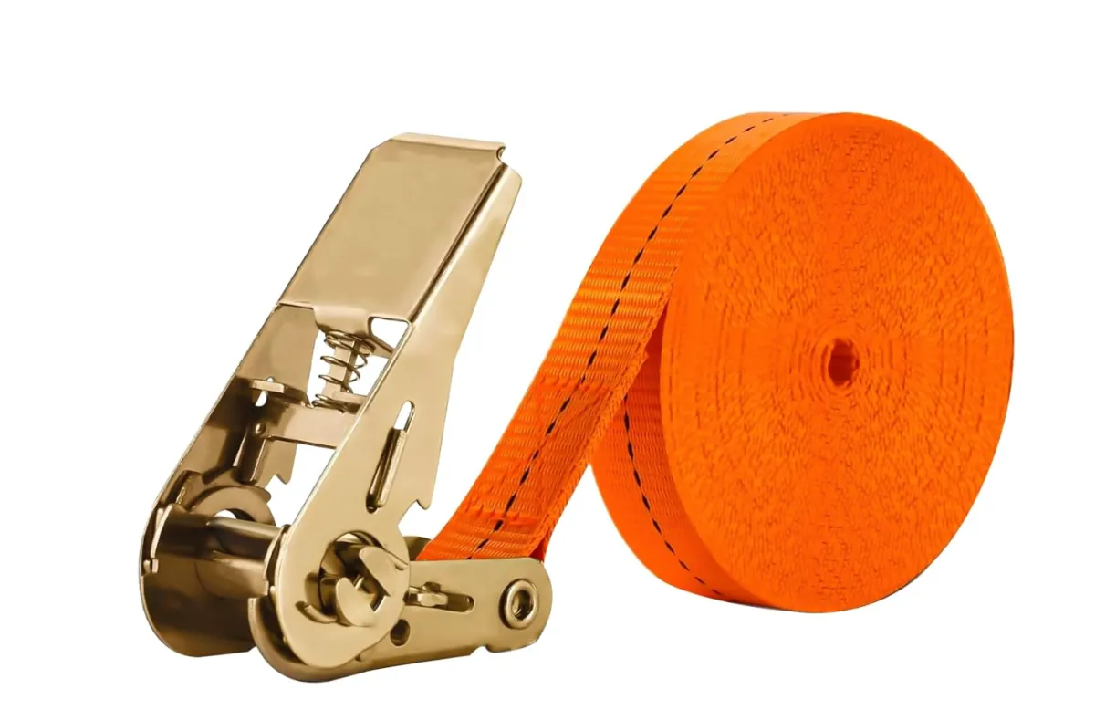 Lashing Ratchet Straps - 2.5 cm x 5 m - 1Ton - حزام شدّ وتثبيت مع راتشيت