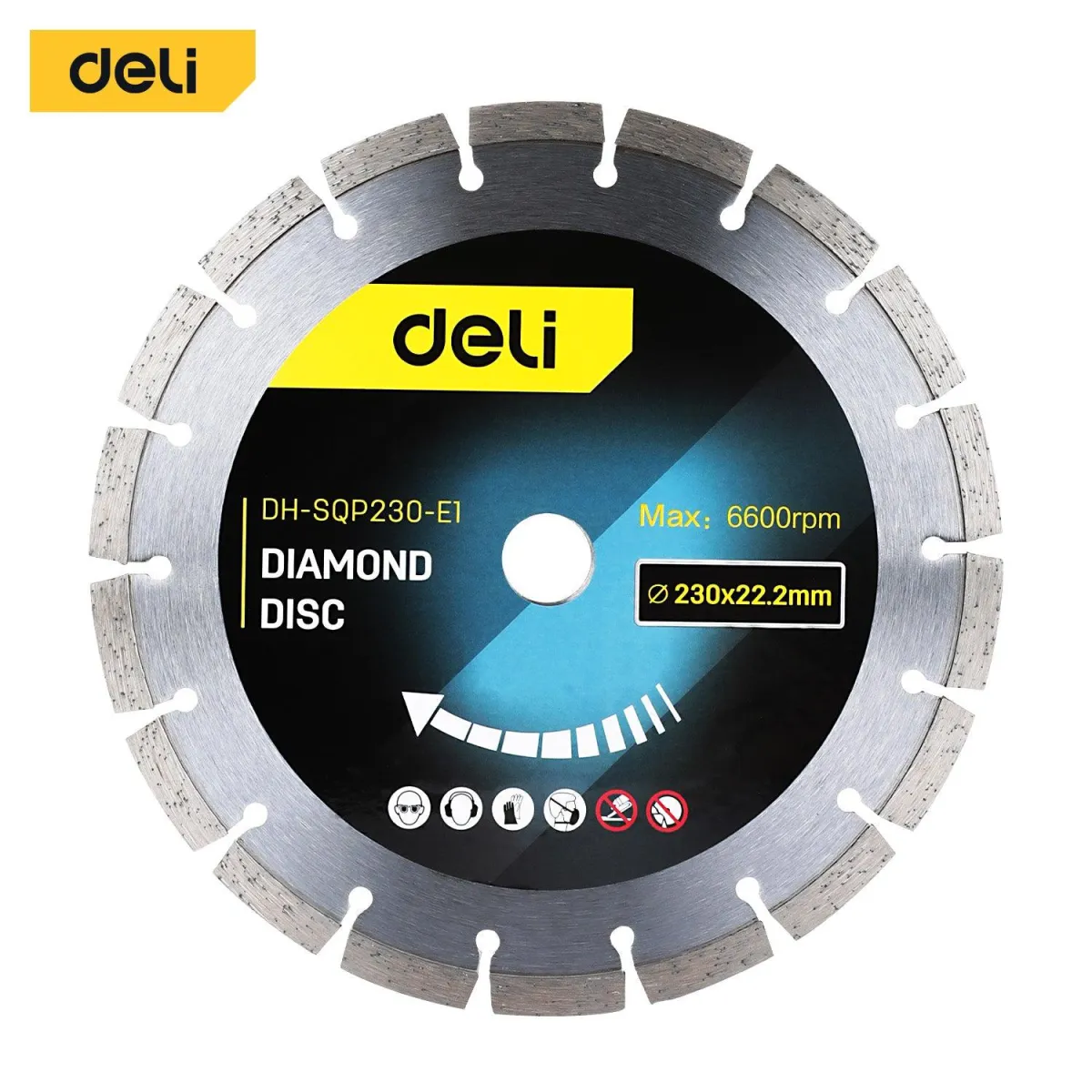 Deli Diamond Disc (230mmx22.2mm) - ديسك الماس
