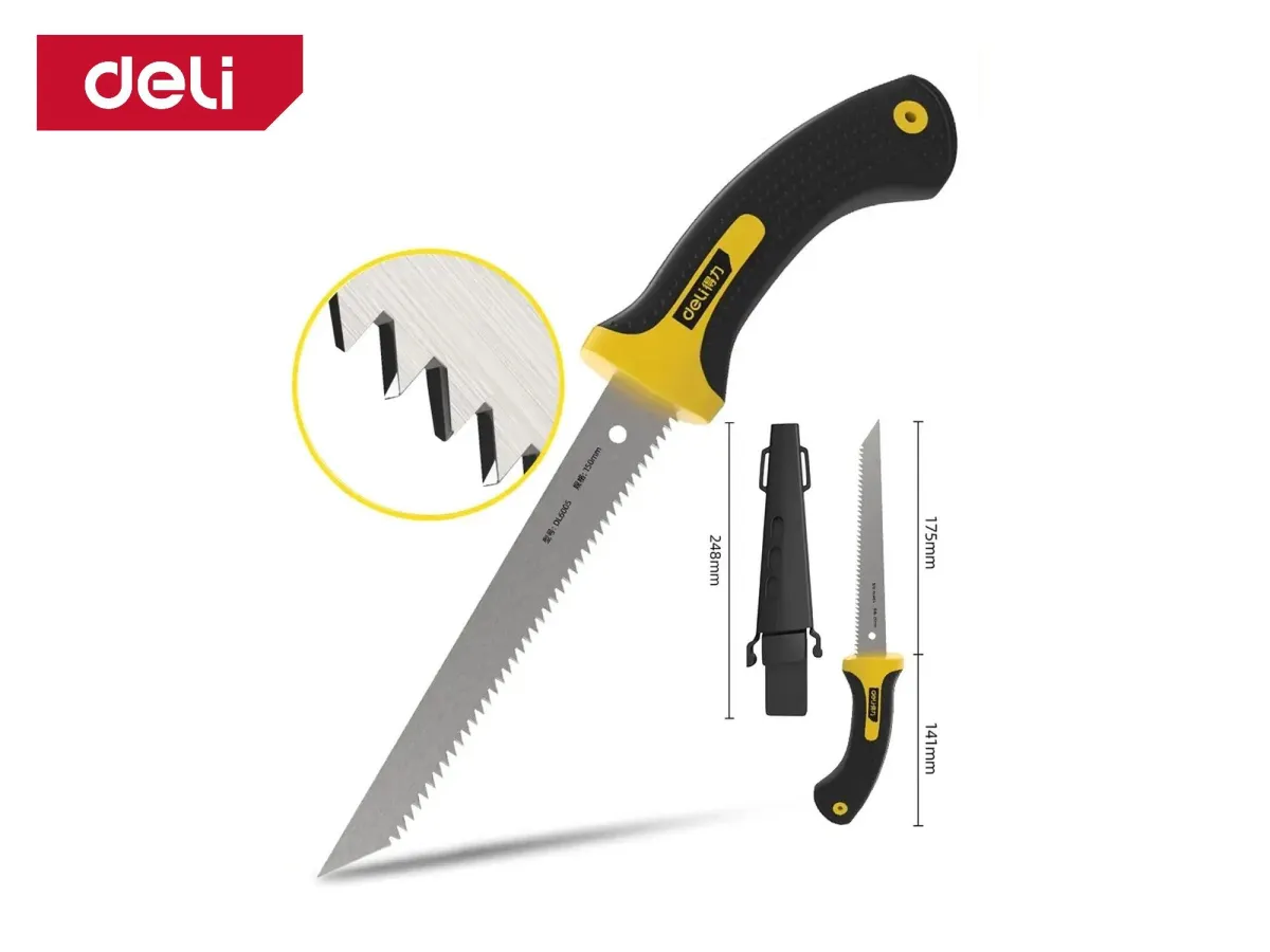 Deli 6" Compass Saw - منشار شجر بيطوي