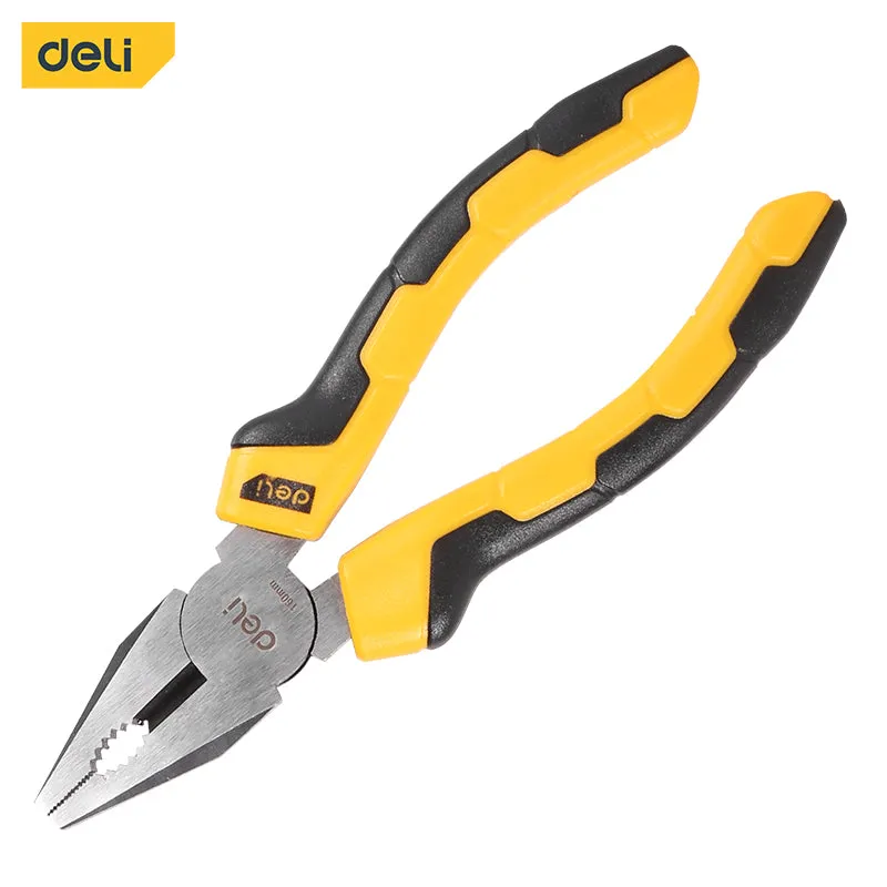 Deli 6" Combination Pliers - بانسة بولاد