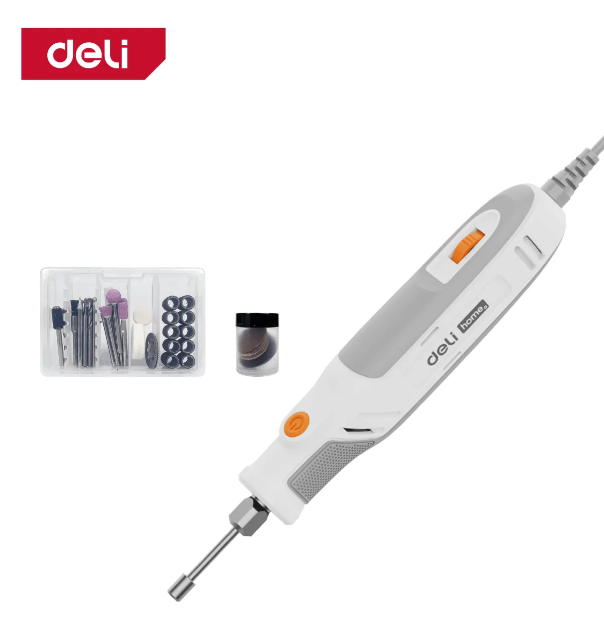 Deli 18V Mini Grinder Rotary Tool Kit (51pcs) - مقدح نواعم