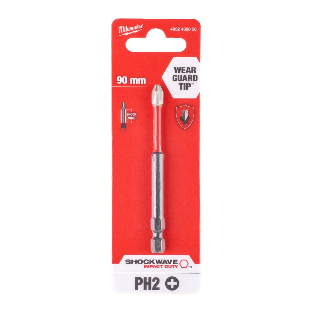 Milwaukee PH2x90mm Impact Drill Bit - ريشة دريل صدمات