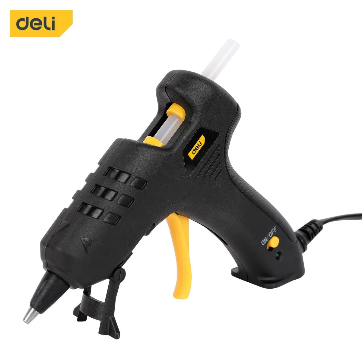 Deli Hot Glue Gun (20w) (Black) - فرد شمع