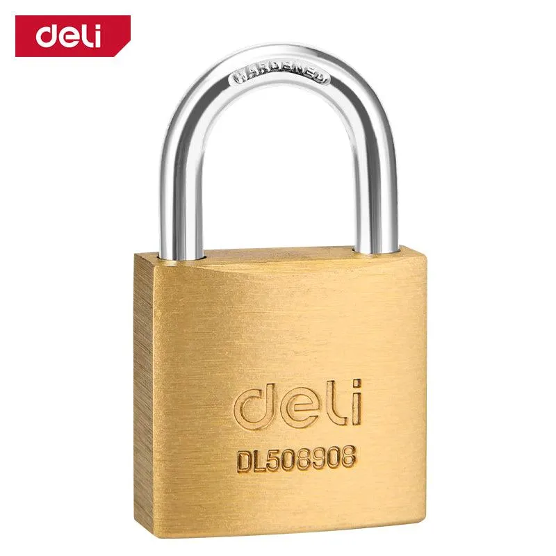 Deli Brass Padlock (30mm) - قفل نحاس