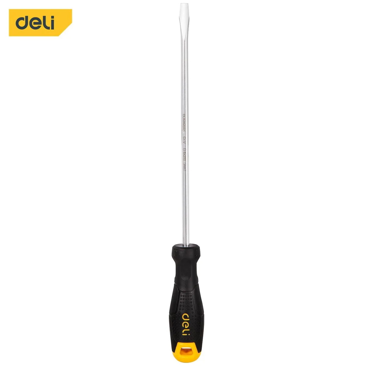 Deli Slotted Magnetic Screwdriver (6x200mm) - مفك براغي شق