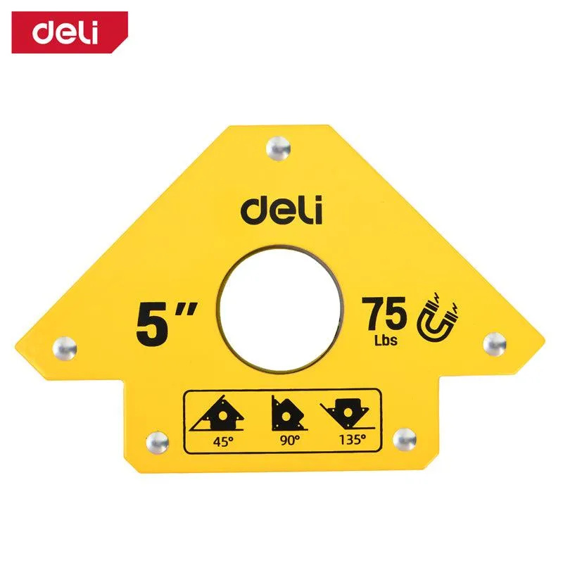 Deli 5" Magnetic Welding Holder (75lbs) - زاوية جمع لحام