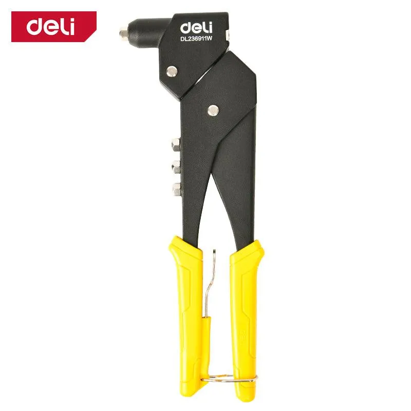 Deli 10.5" 360° Swivel Head-Hand Riveter - 360° بانسة تباشيم متحركة صناعية