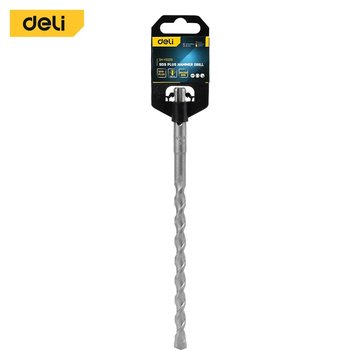 Deli Sds Plus Hammer Drill (10x210mm) - مثقاب مطرقي SDS Plus
