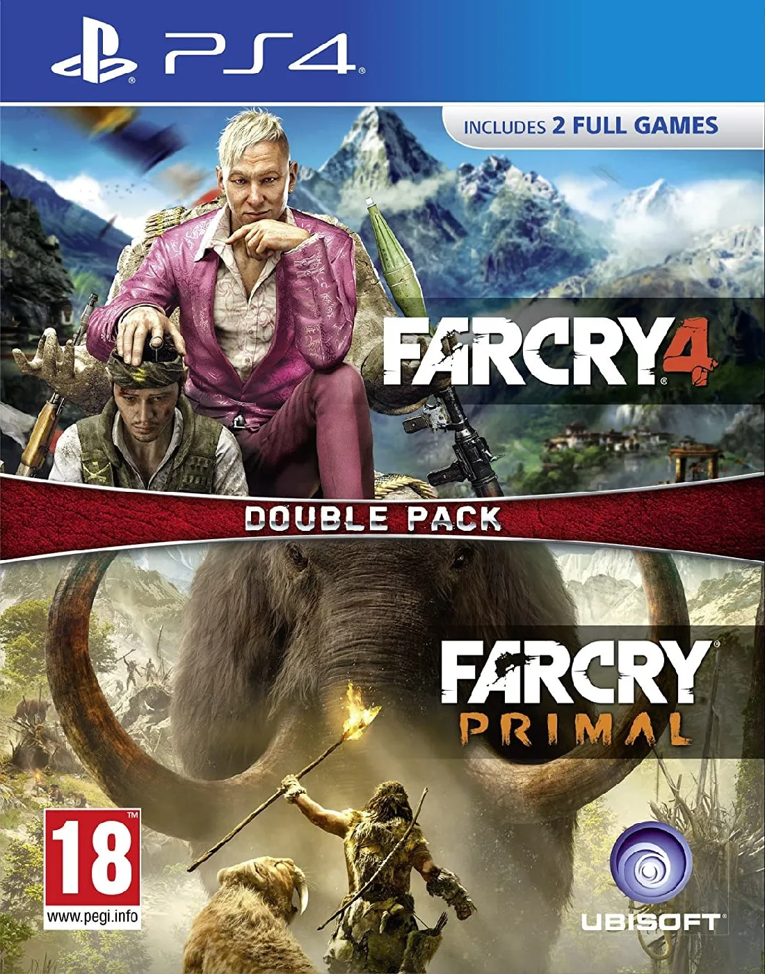 Far Cry Primal and Far Cry 4 Double Pack - Playstation 4